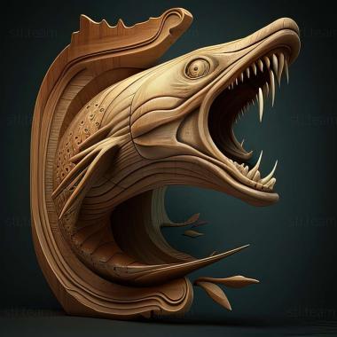 3D модель Oncorhynchus rastrosus (STL)